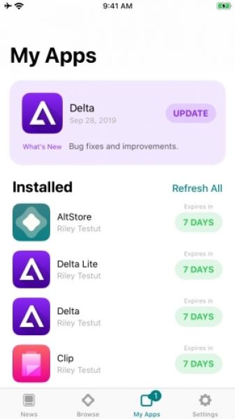 AltStore – сторонний магазин приложений для iPhone, не требующий джейлбрейка