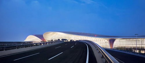 В Пекине открывается новый аэропорт с крупнейшим в мире терминалом (15 фото)