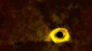 Астрономы стали свидетелями, как черная дыра разорвала на кусочки звезду и «пообедала» ею