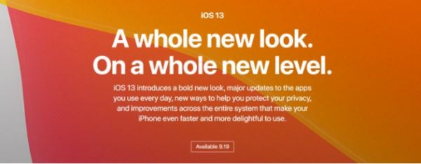 <br />
        Apple объявила о дате выхода iOS 13, iPadOS и iOS 13.1<br />
    