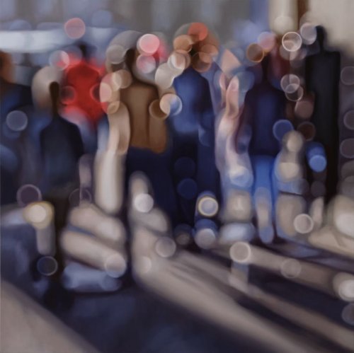 Мир глазами близоруких людей в картинах Филиппа Барлоу (12 фото)