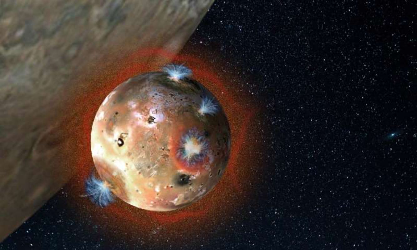 В сентябре «проснется» гигантский супервулкан на спутнике Юпитера